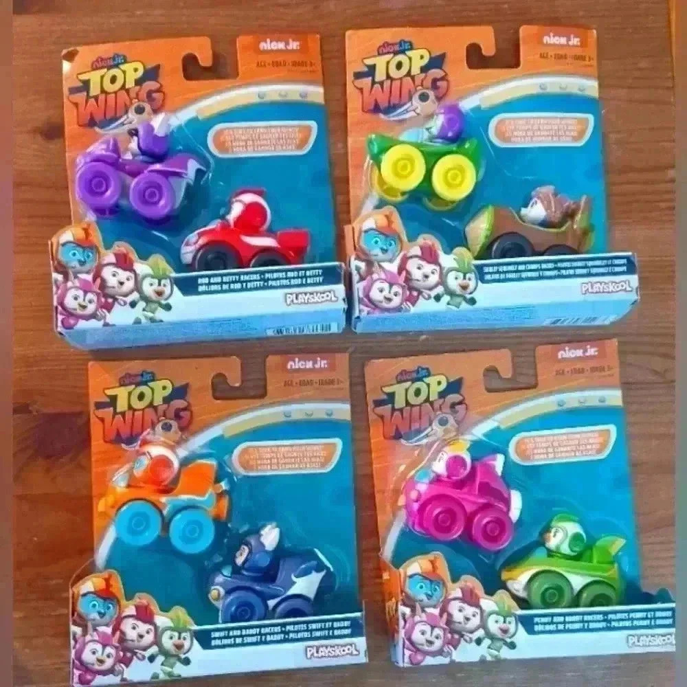 Nick Jr Top Wing Racers Bundle Toy  Race Car Figures